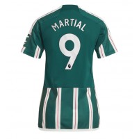 Manchester United Anthony Martial #9 Auswärtstrikot Frauen 2023-24 Kurzarm